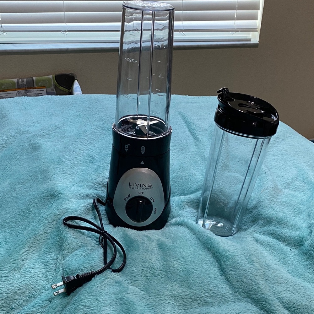Black and Silver Blender
